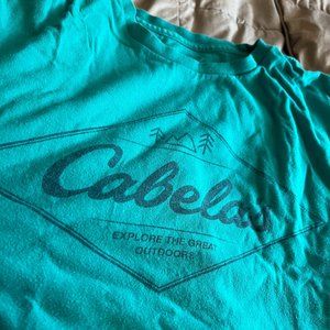 Cabela's T Shirt | Turquoise
